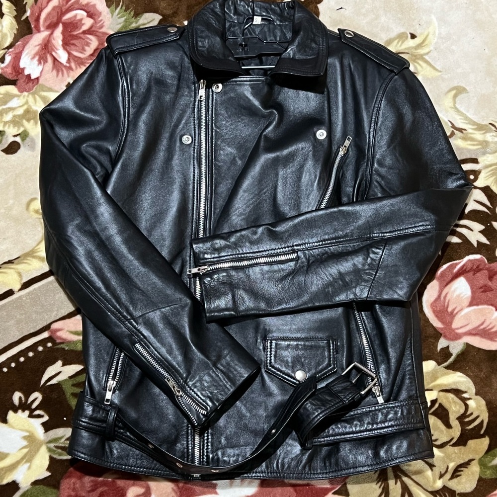 Men motorcycle jacket